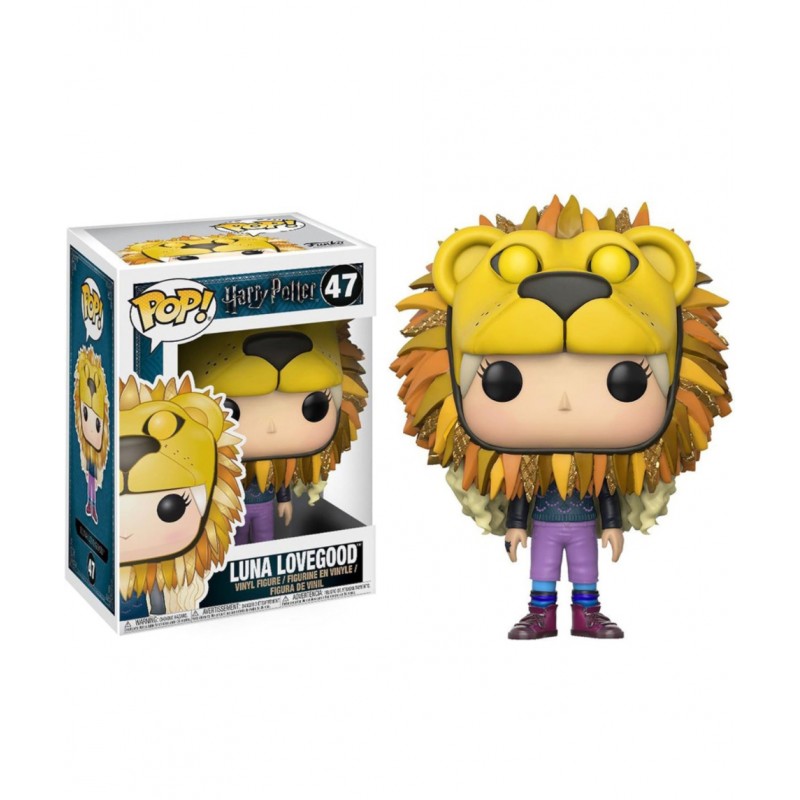 Funko luna lovegood cabeza de león