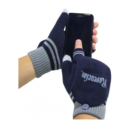 Guantes Ravenclaw mitones con manopla