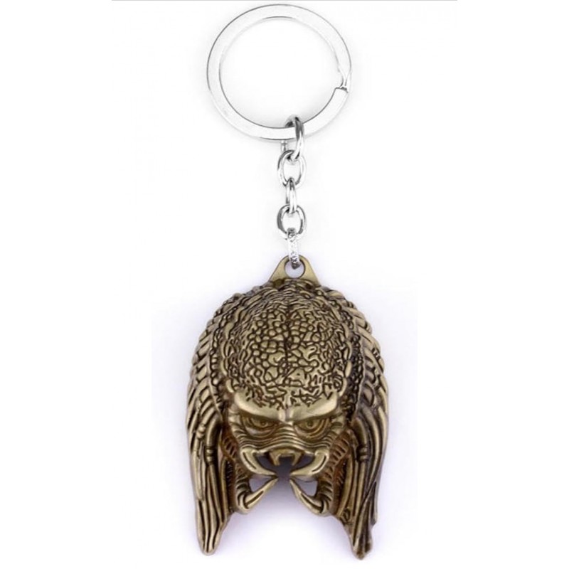 Llavero Depredador metal color bronce