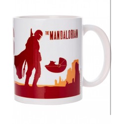 Taza oficial The Mandalorian levitando