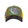 Gorra King Kerosin Split The Road Vintage Trucker Unisex Verde Negro