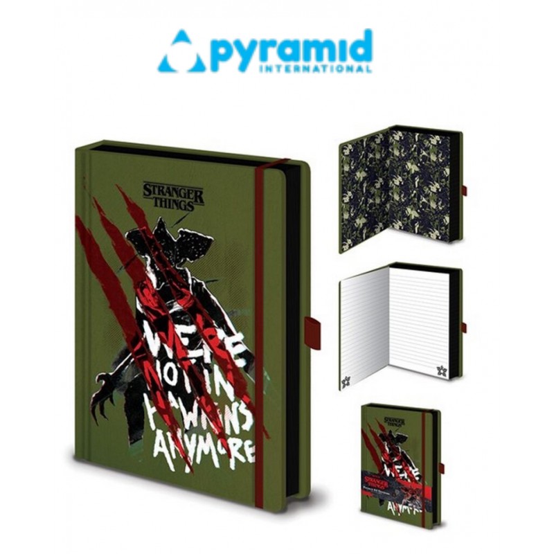 Stranger Things cuaderno A5 Premium Not in Hawkins