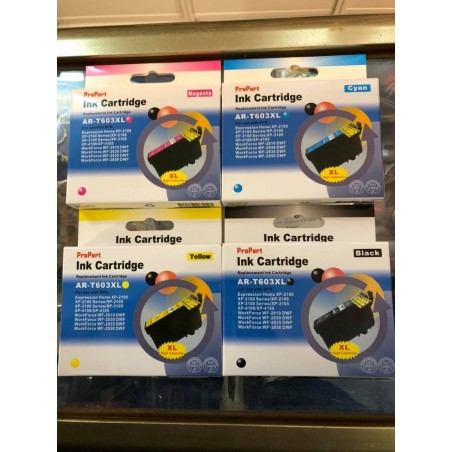 Cartucho t603 XL compatible pack de 4
