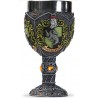 Copa hufflepuff de resina y acero