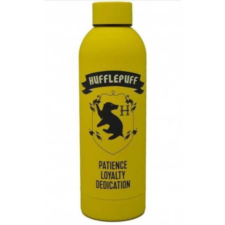 BOTELLA ACERO INOXIDABLE HUFFLEPUFF HARRY POTTER 700ML