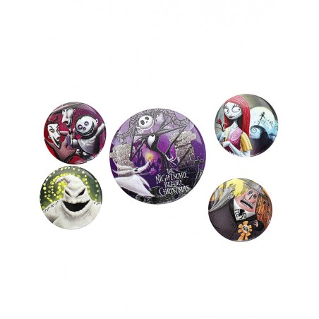 Pack de chapas oficial de Pesadilla antes de Navidad