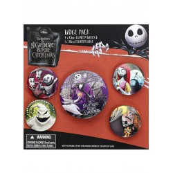 Pack de chapas oficial de Pesadilla antes de Navidad