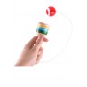Mini Pelota de Madera para Atrapar