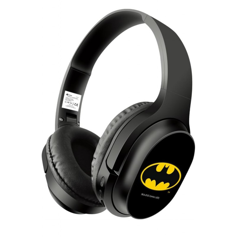 Batman 002 DC Auriculares Bluetooth 5.0 con micrófono y Ranura para Tarjeta microsd