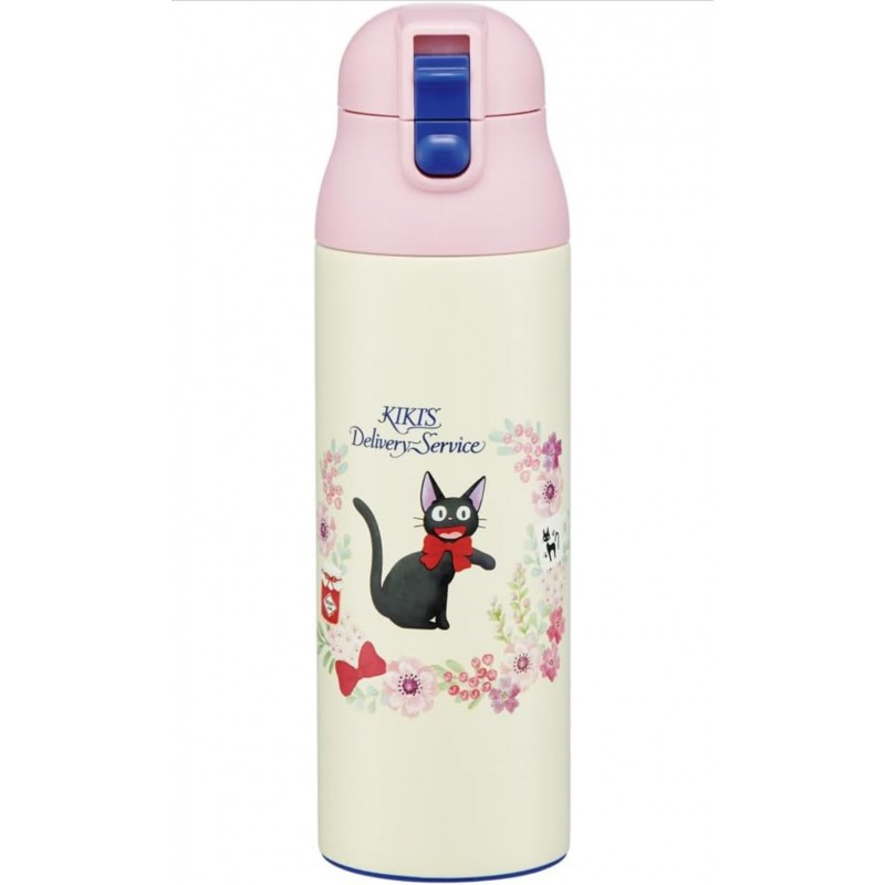 Botella Kiki la Petite sorcière Bouteille One Push Jiji Flower Garland 500 ml