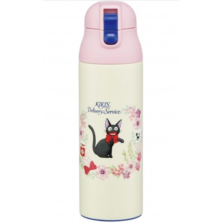 Botella Kiki la Petite sorcière Bouteille One Push Jiji Flower Garland 500 ml