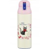 Botella Kiki la Petite sorcière Bouteille One Push Jiji Flower Garland 500 ml