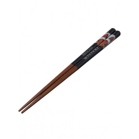 Skater Mononoke Palillos de madera – Máscara – Auténtico diseño japonés