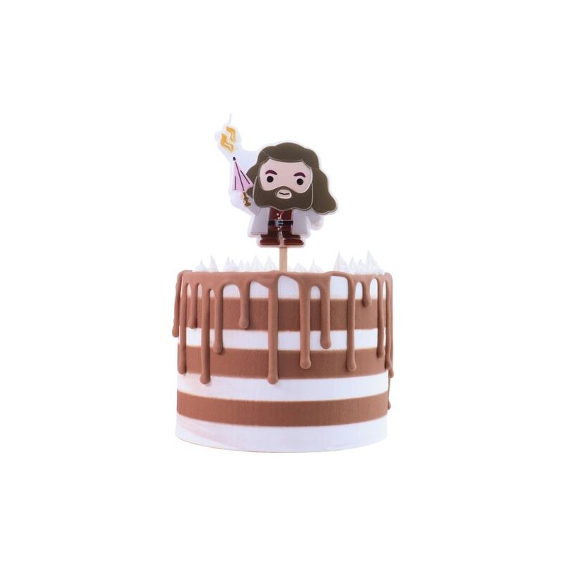 Vela de cumpleaños personaje Rubeus Hagrid 10 cm