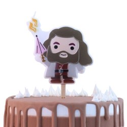 Vela de cumpleaños personaje Rubeus Hagrid 10 cm