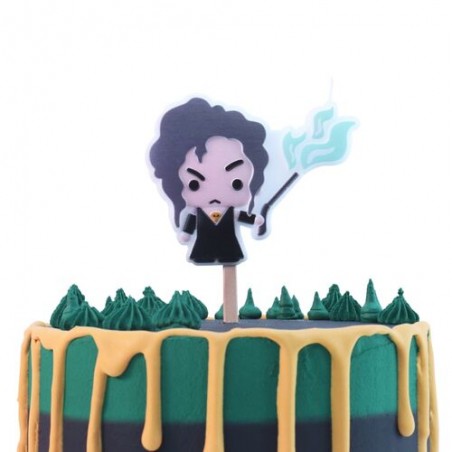 Vela de cumpleaños personaje Bellatrix Lestrange 10 cm