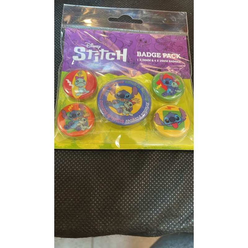 Paquete de chapas Lilo & Stitch