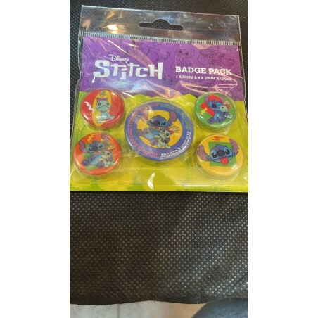 Paquete de chapas Lilo & Stitch