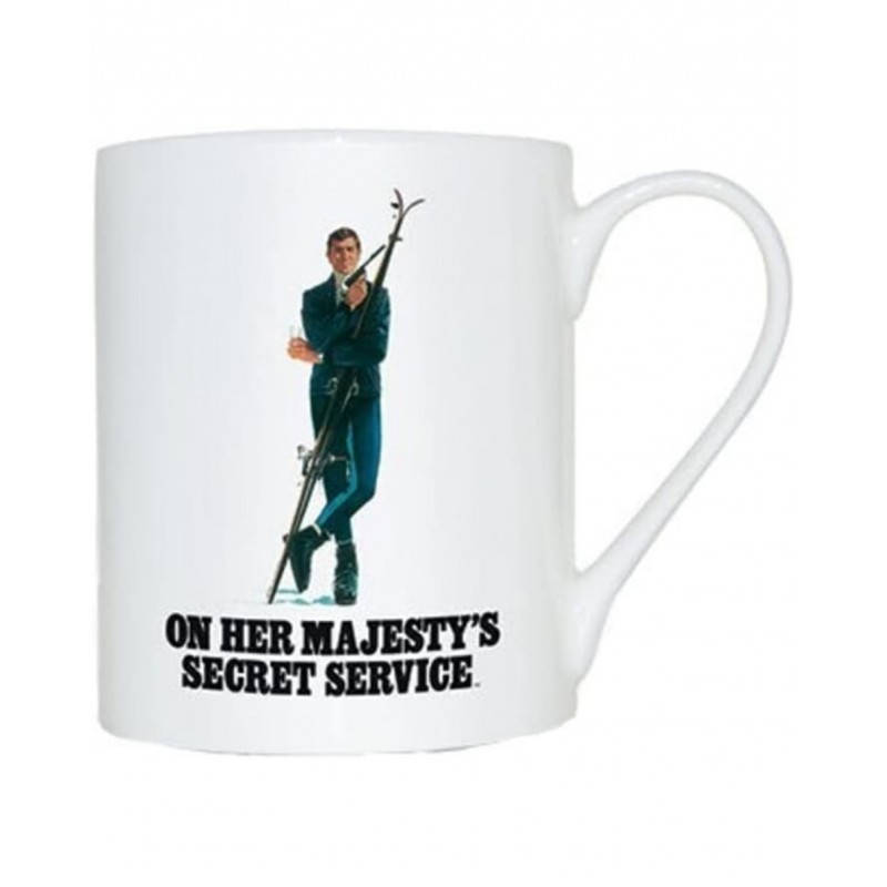 Taza desayuno porcelana china James Bond