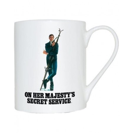 Taza desayuno porcelana china James Bond