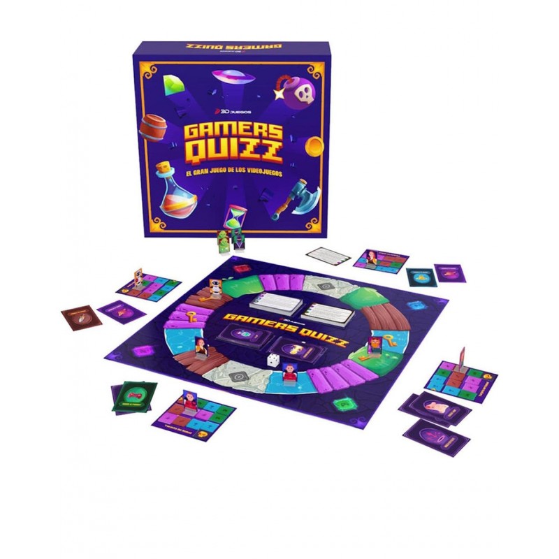 Juego De Mesa Gamers Quizz