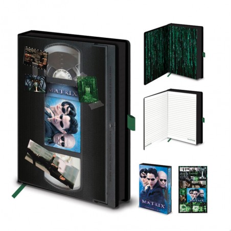 Cuaderno A5 Premium VHS Matrix