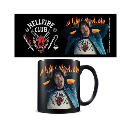Taza Stranger Things (Diseño Eddie Hellfire)