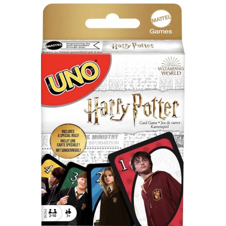 Mattel Games UNO Harry Potter, juego de cartas