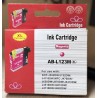 Cartucho de Tinta Compatible Brother LC123 Magenta XL