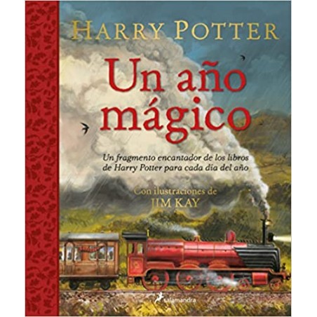 Un año mágico Harry Potter tapa dura
