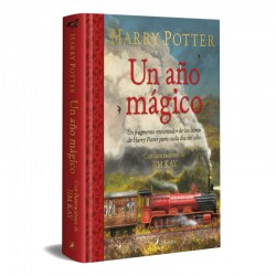Un año mágico Harry Potter tapa dura