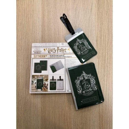 Porta pasaporte + identificación de maletas Hp