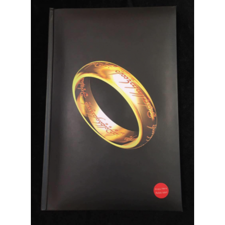 Cuaderno - el señor de los anillos, con luz