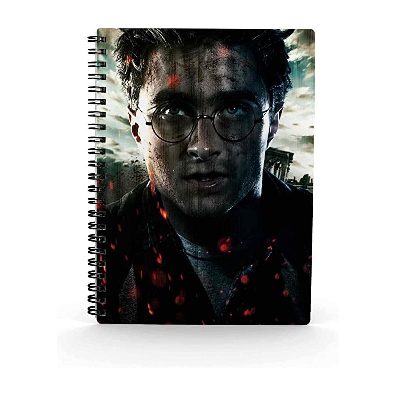 Cuaderno con efecto 3D Harry Potter
