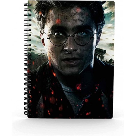 Cuaderno con efecto 3D Harry Potter
