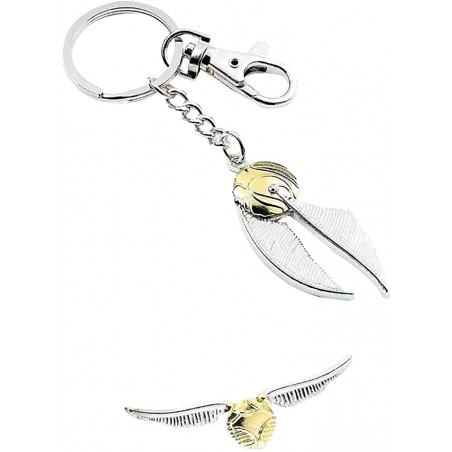 Set llavero + insignia de oro Snitch