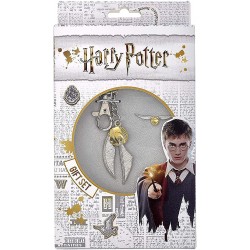 Set llavero + insignia de oro Snitch