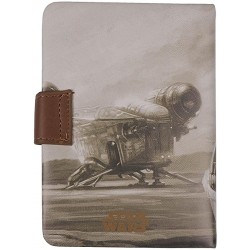 Set Cuaderno, Bloc de Notas, Adhesivos y Clips- Star Wars