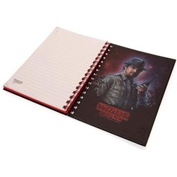 Stranger Things Cuaderno de Notas con Espiral A5, Multicolor