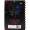 Stranger Things Cuaderno de Notas con Espiral A5, Multicolor