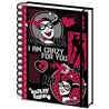 Harley Quinn - Cuaderno de notas A5 en espiral (I Am Crazy For You)