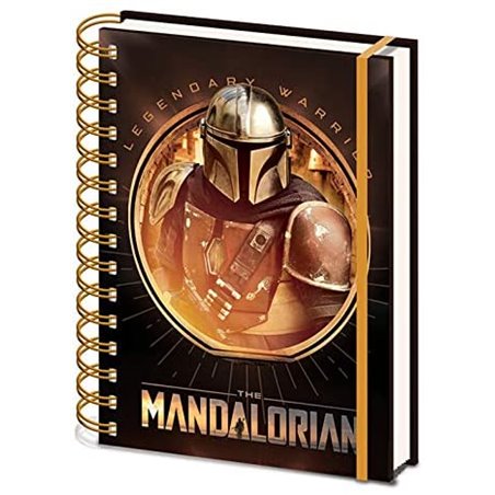 Star Wars: The Mandalorian – Cuaderno de notas A5 en espiral (Bounty Hunter)