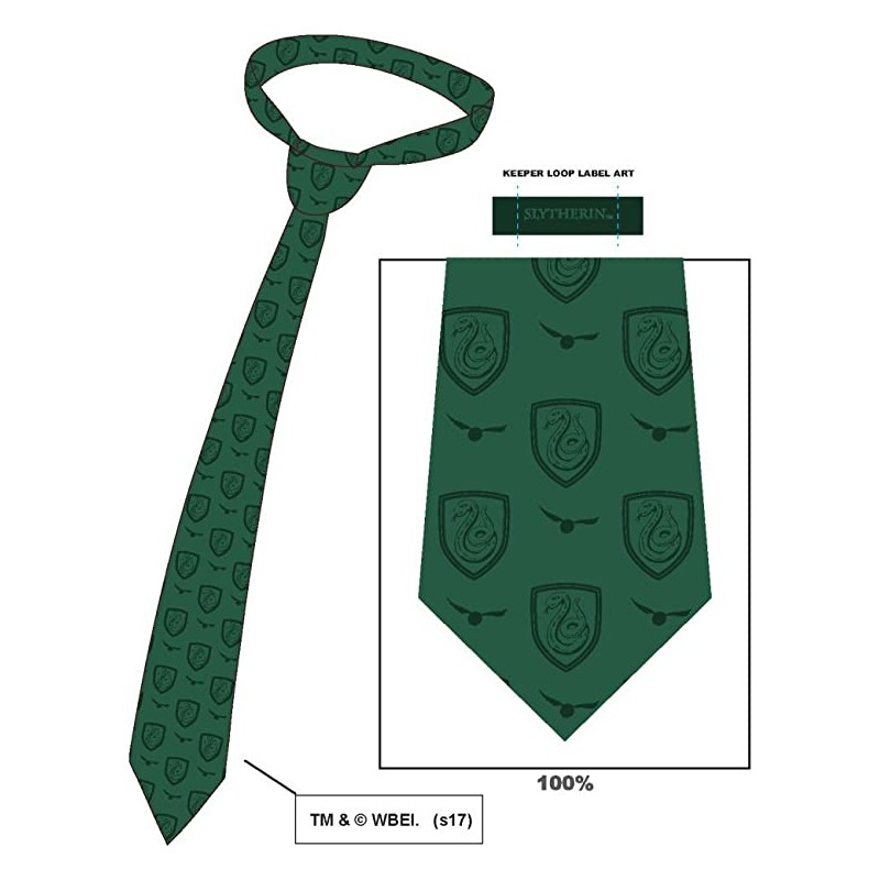 Corbata oficial Slytherin
