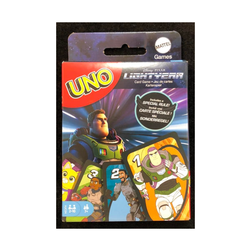 Juego de cartas UNO de Lightyear