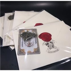 CARTA HARRY POTTER CON COLGANTE