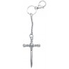 Llavero colgante Skull Sword