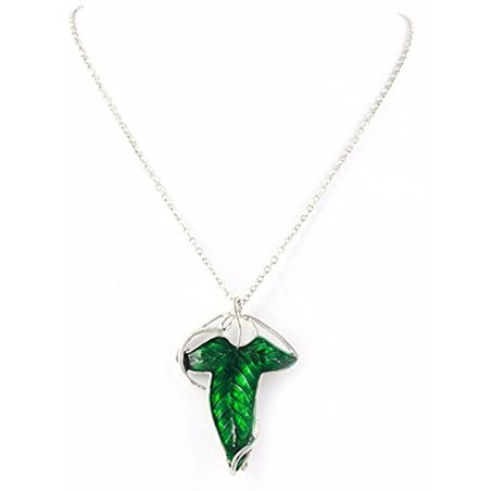 Collar de hoja del Señor de los Anillos – Broche de Hobbit