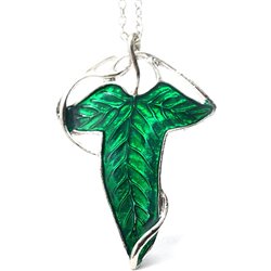 Collar de hoja del Señor de los Anillos – Broche de Hobbit