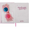 Harry Potter libreta Cuaderno de tapa dura y marcapáginas Luna Lovegood