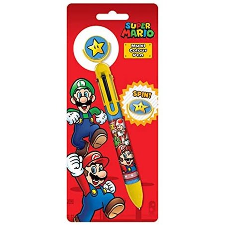 Super Mario, BolÍGrafo Multicolor Burst (Windows)